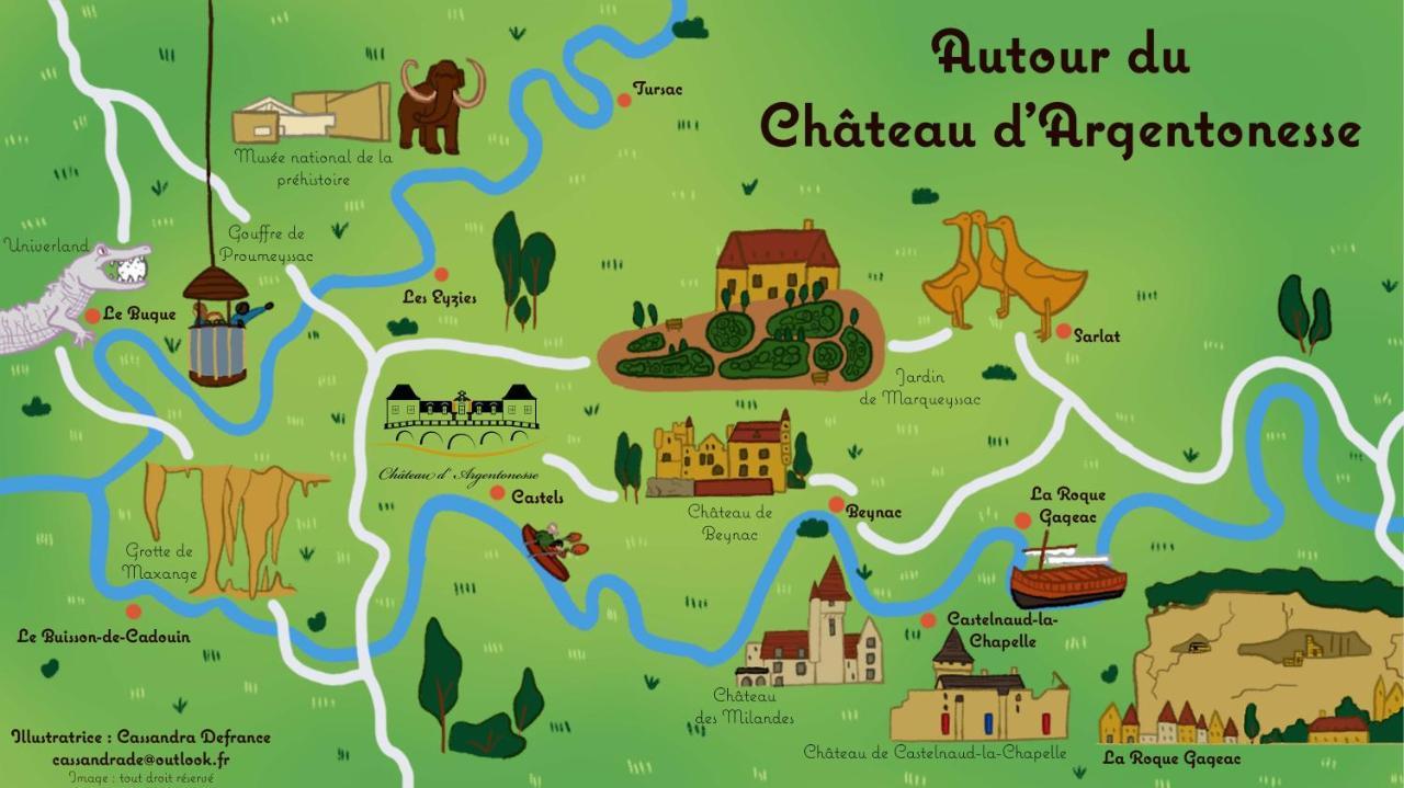 Chateau D'Argentonesse Castels Luaran gambar